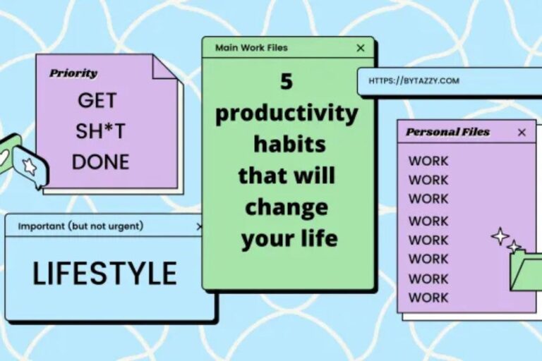 10 Simple Habits to Be More Productive Every Day